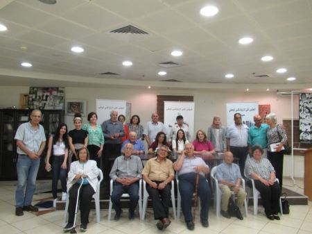  رواية "قناع بلون السماء" للأديب الفلسطيني الأسير باسم خندقجي في نادي حيفا الثقافي